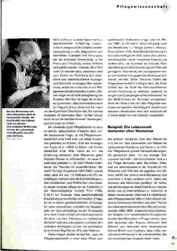 Vorschauseite 5: Perspektiven der Pflegewissenschaft Theoriebildung in einer Praxisdisziplin
