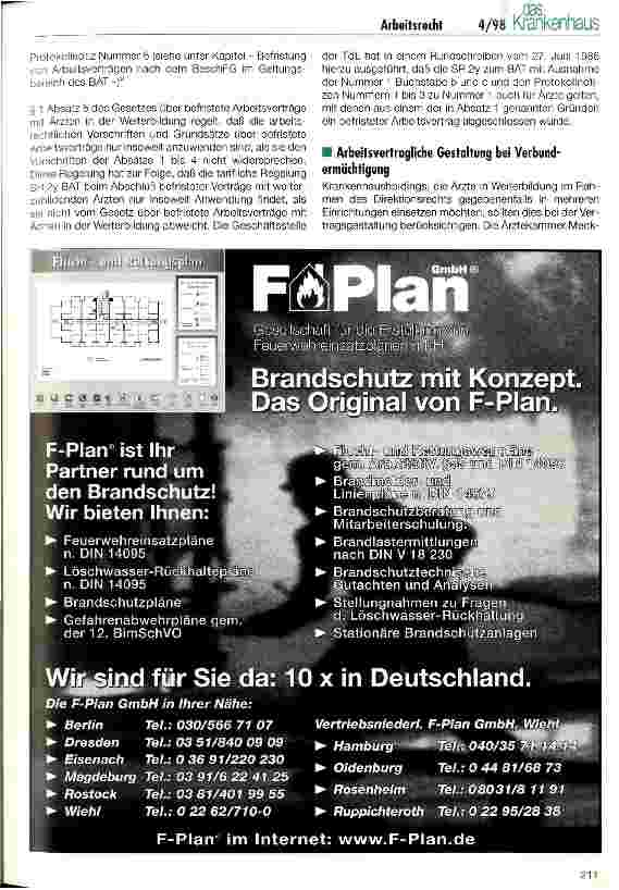 Vorschauseite 2: Befristung von Arbeitsverträgen mit nachgeordneten Ärzten (Teil 2)