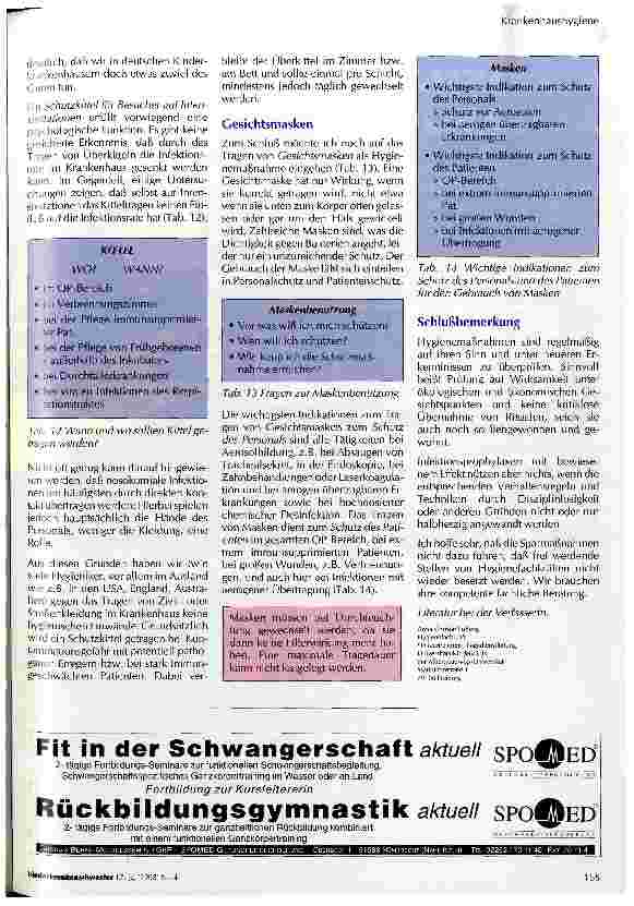 Vorschauseite 6: Sinn und Unsinn von Hygienemaßnahmen