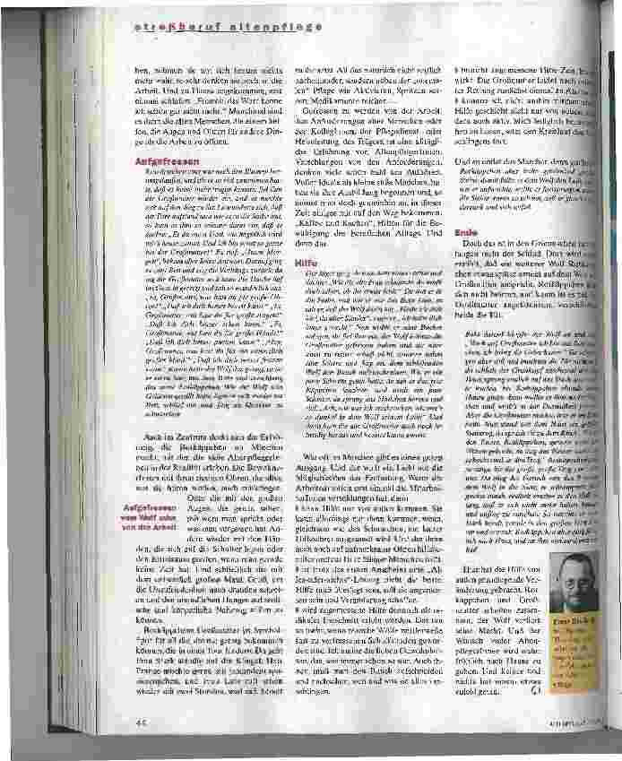 Vorschauseite 3: Ein Beruf wie im Märchen