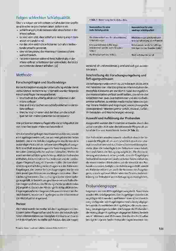 Vorschauseite 2: Kritisch krank und schlaflos