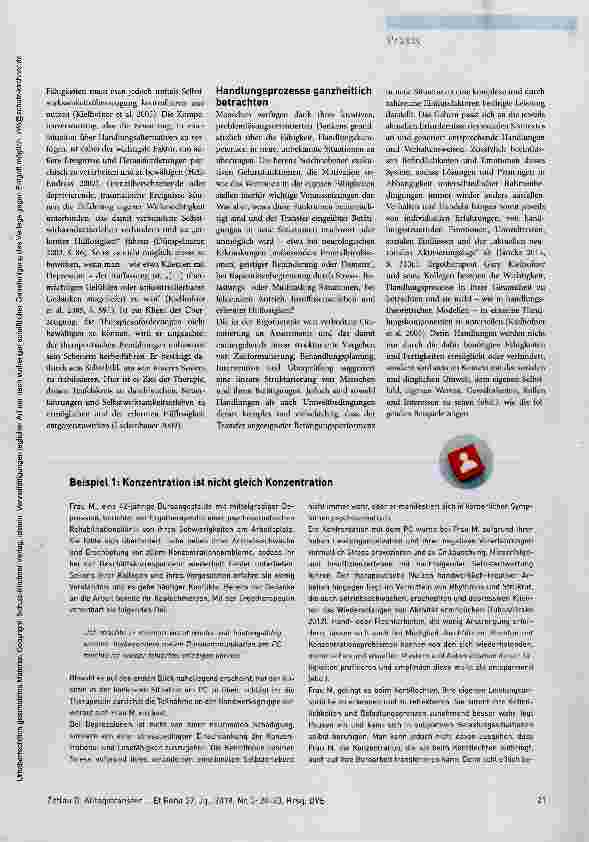 Vorschauseite 2: Individuelle Ressourcen berücksichtigen