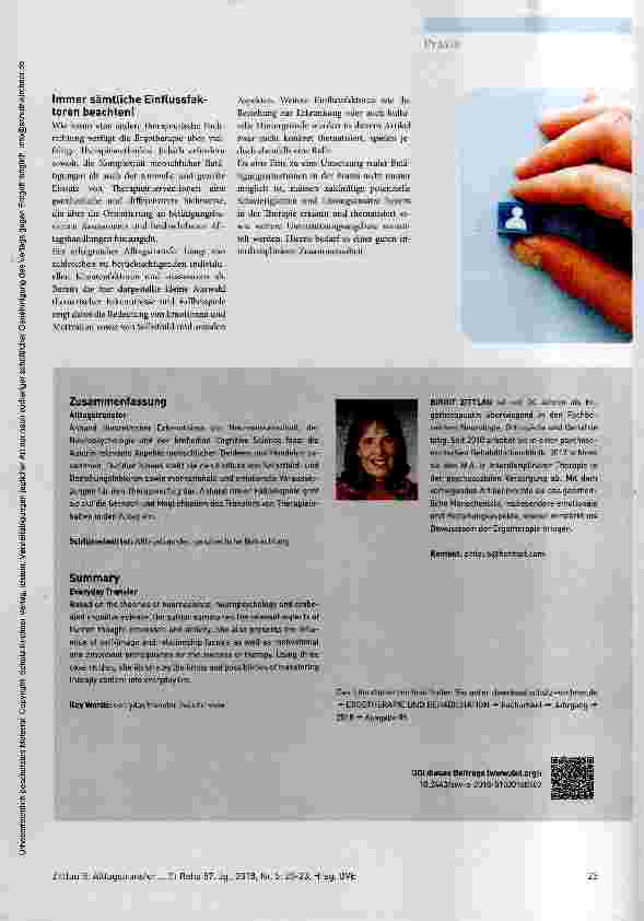 Vorschauseite 4: Individuelle Ressourcen berücksichtigen