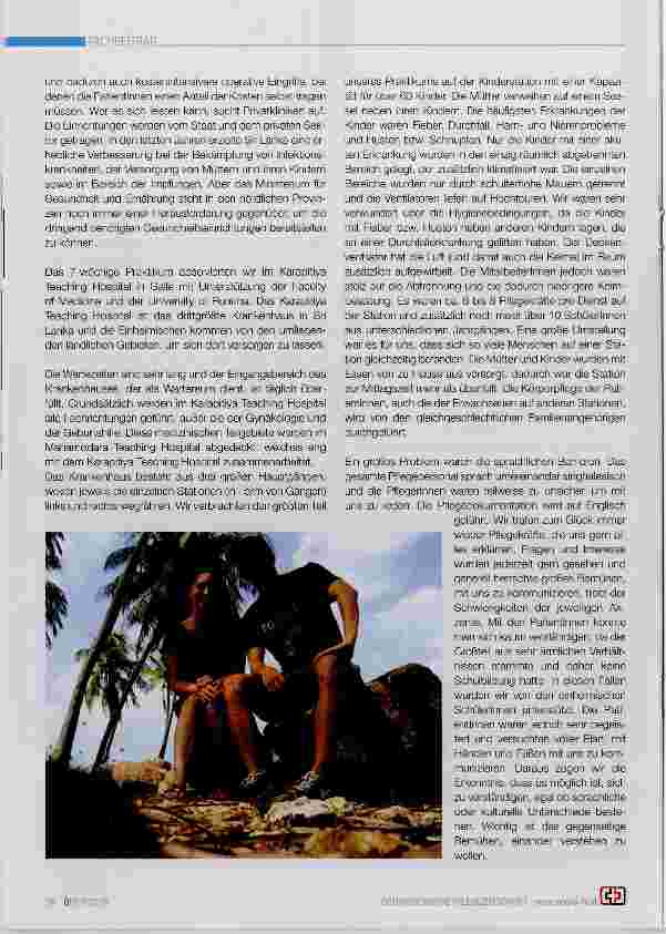 Vorschauseite 2: Auslandspraktikum im Karapitiya Teaching Hospital in Galle, Sri Lanka