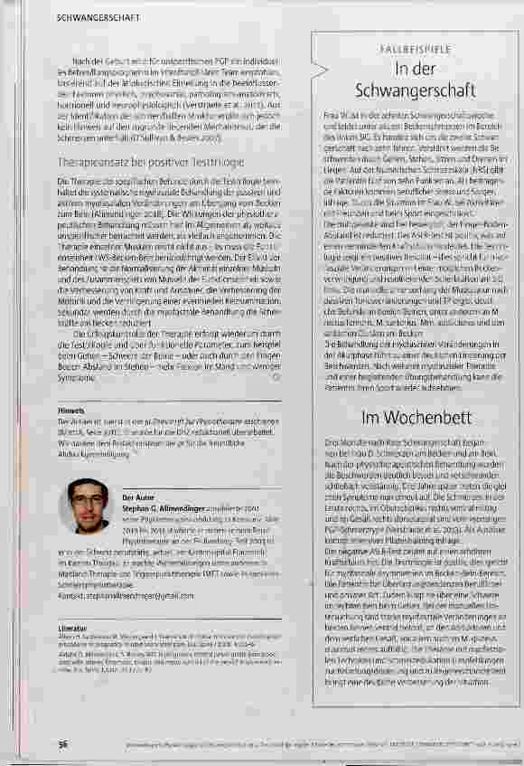 Vorschauseite 5: Ort und Ursprung der Schmerzen nicht immer identisch