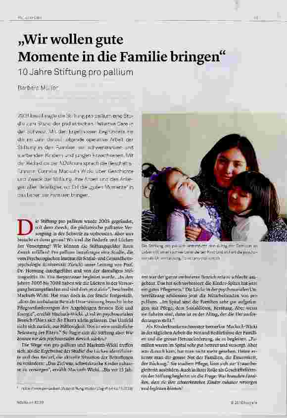 Vorschauseite 1: „Wir wollen gute Momente in die Familie bringen“