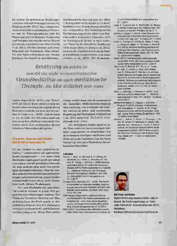 Vorschauseite 4: Das Für und Wider von Ergänzungsnahrung