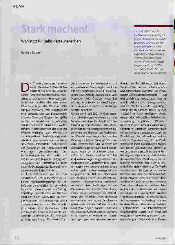 Vorschauseite 1: Stark machen