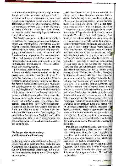 Vorschauseite 3: Forschung in der Krankenpflege: Methodische Probleme