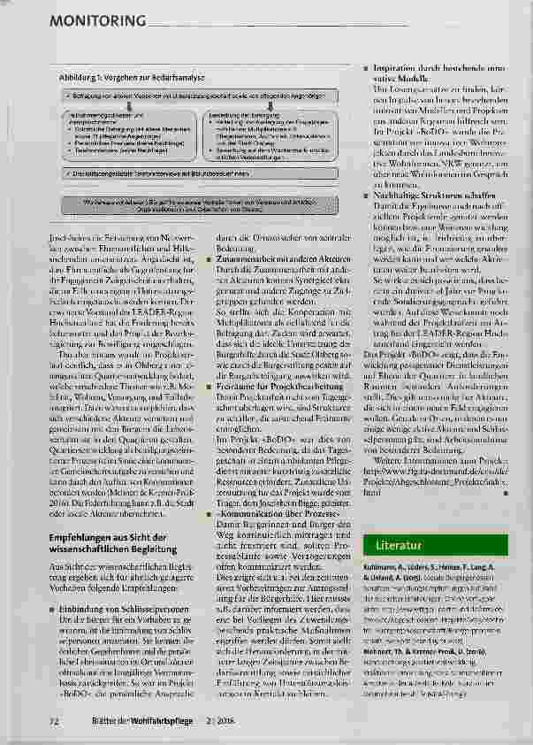 Vorschauseite 2: Entwicklung von bedarfsorientierten Dienstleistungen für ältere Menschen