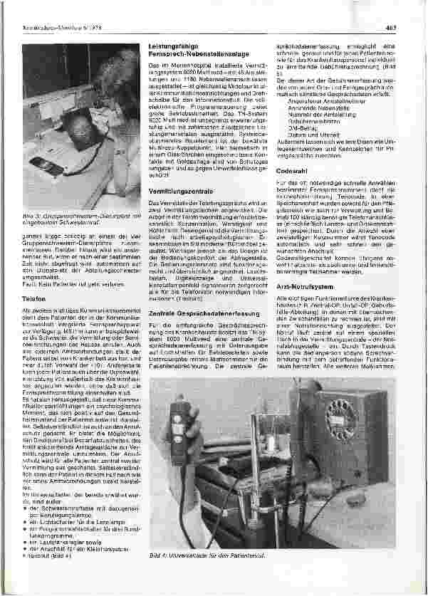 Vorschauseite 2: Elektronische Kommunikationssysteme im Marienhospital Gelsenkirchen