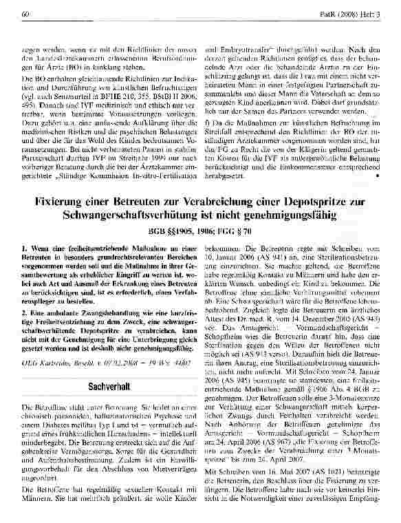 Vorschauseite 4: Aufwendungen einer unverheirateten Frau für künstliche Befruchtung als außergewöhnliche Belastung