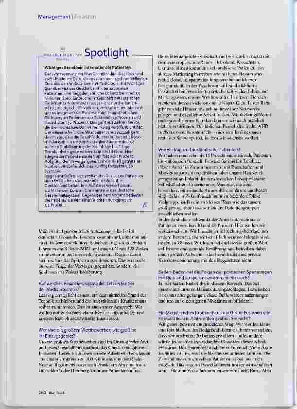 Vorschauseite 3: Wirtschaften auf dem Zauberberg