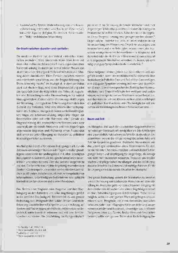 Vorschauseite 2: Ein «guter Tod» im Akutspital eine Illusion?
