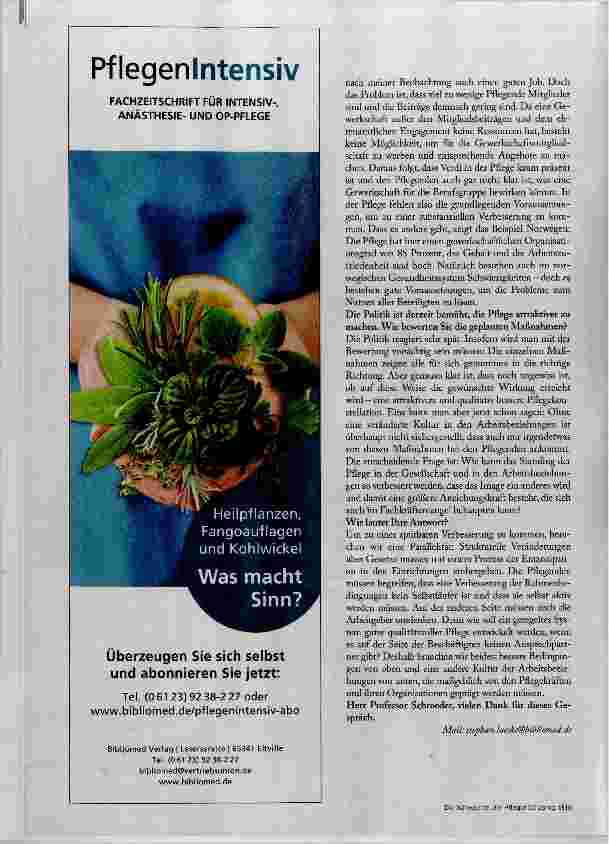 Vorschauseite 4: „Wer nicht organisiert ist, ist gesellschaftlich nicht existent
