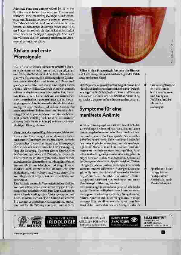 Vorschauseite 2: Eisenmangelanämie