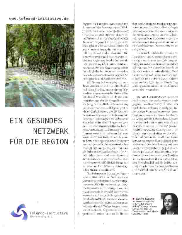 Vorschauseite 3: eHEALTH MUSS WARTEN