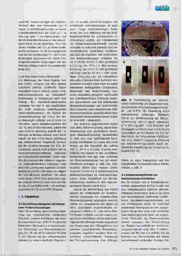 Vorschauseite 6: Prüfmethode für die vergleichende Bewertung von Instrumentenreinigern zur manuellen Aufbereitung von chirurgischen Instrumenten auf der Basis von Fibrin