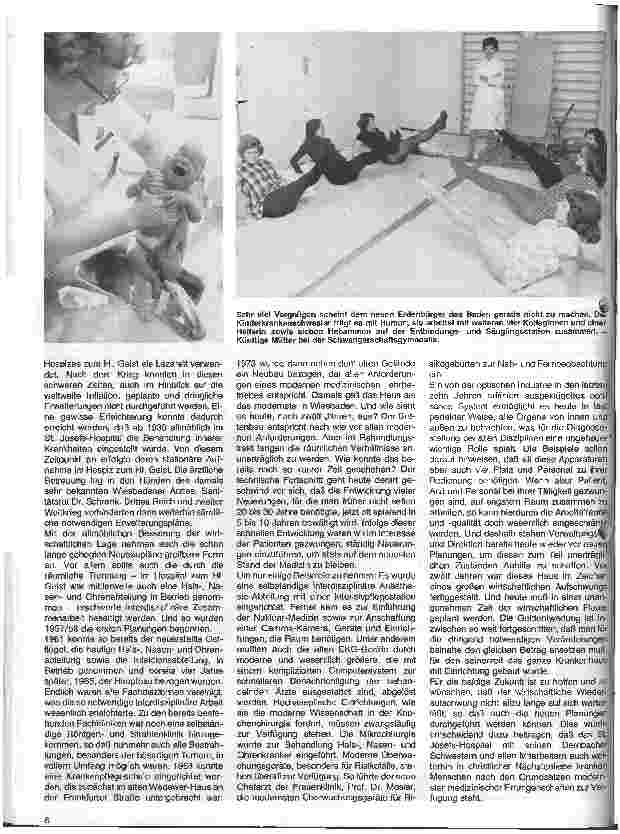 Vorschauseite 3: Das St.Josefs-Hospital in Wiesbaden Geschichtlicher Hintergrund - Gespräch mit Dr.Franz W.