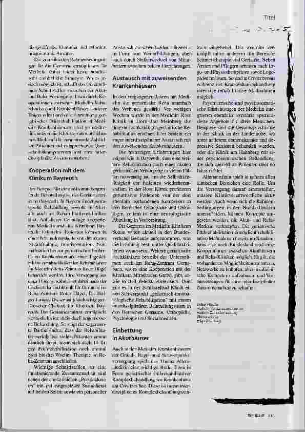 Vorschauseite 2: Die übergreifende Klammer