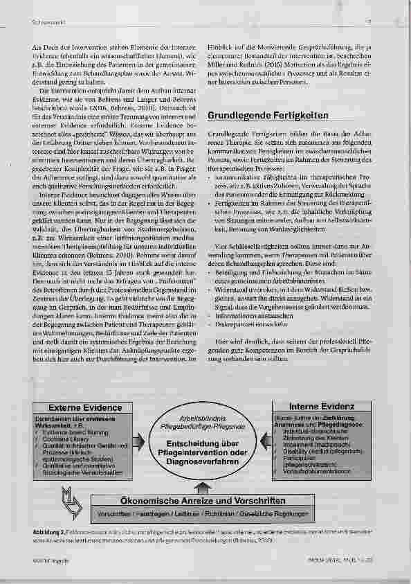 Vorschauseite 5: Adherence und der personzentrierte Aufbau interner Evidence