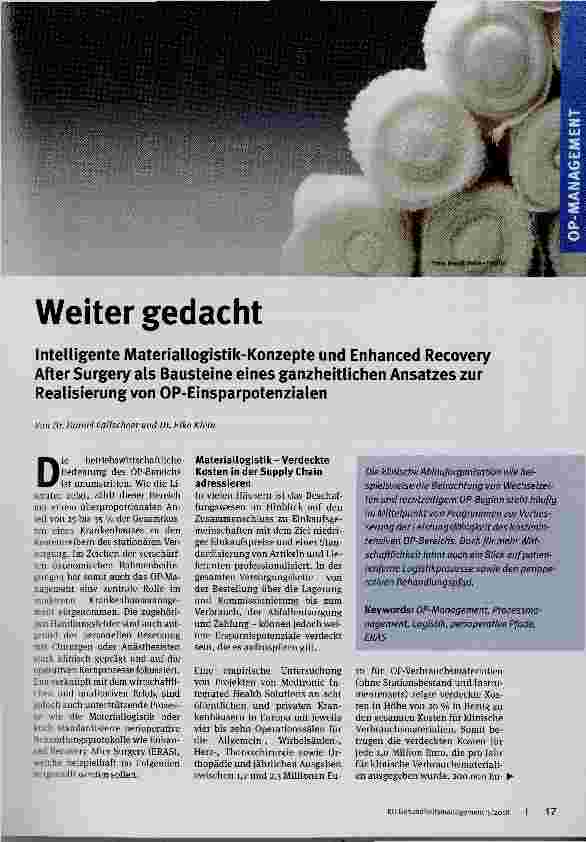 Vorschauseite 1: Weiter gedacht