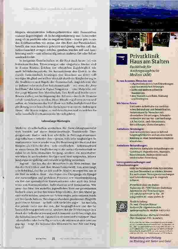 Vorschauseite 4: Häutungen Die Haut zwischen Zeit und Ewigkeit