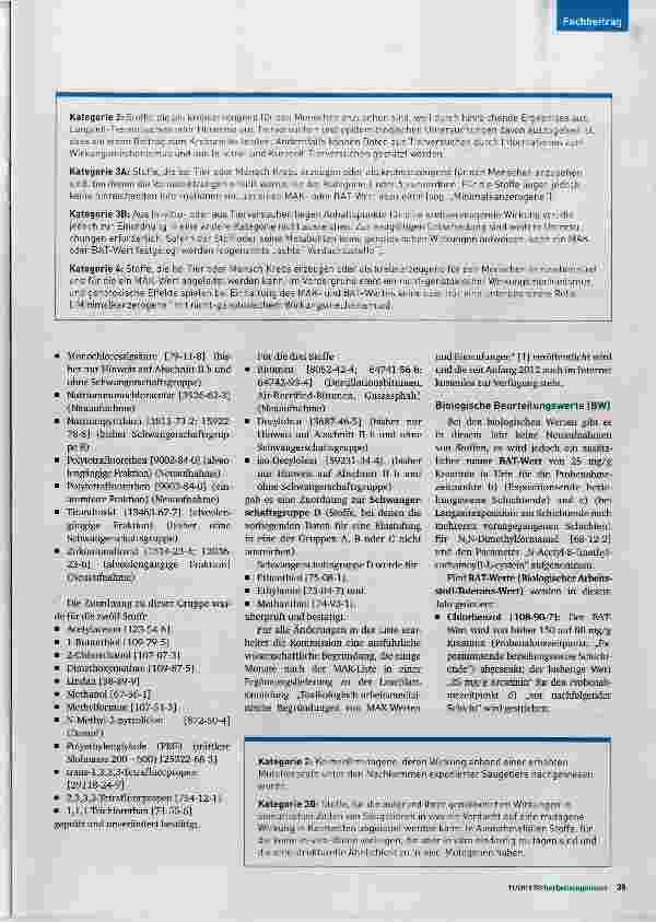 Vorschauseite 2: BLW für Blei erneut abgesenkt