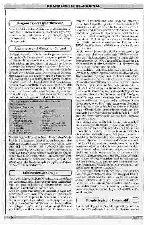 Vorschauseite 2: Diagnostik und Therapie der Hyperthyreose