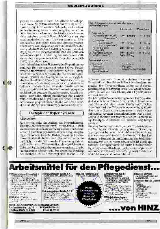 Vorschauseite 3: Diagnostik und Therapie der Hyperthyreose