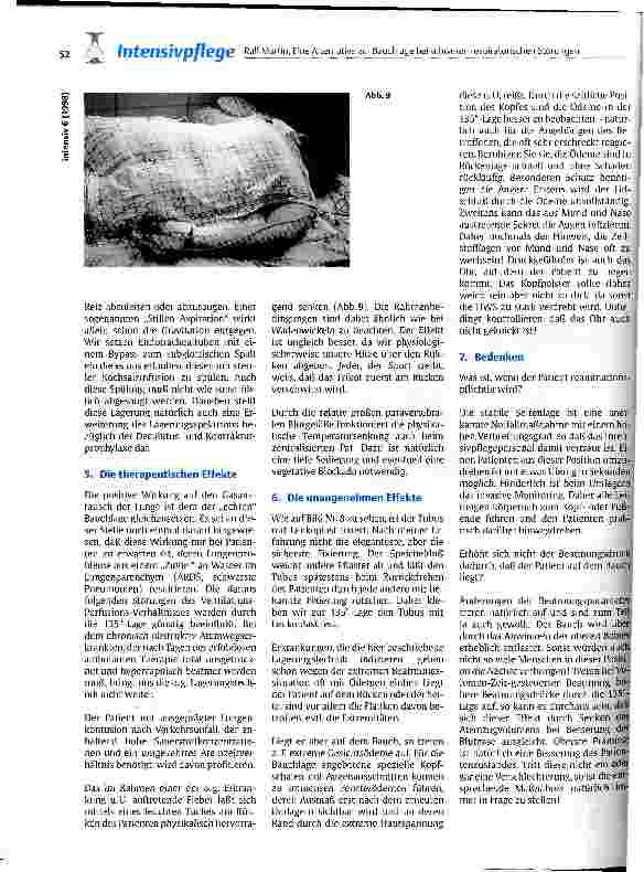 Vorschauseite 3: Eine Alternative zur Bauchlage bei schweren respiratorischen Störungen