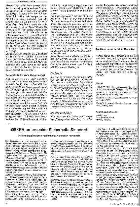 Vorschauseite 4: Die Bedürfnisse alter Menschen Nachdenklichkeiten