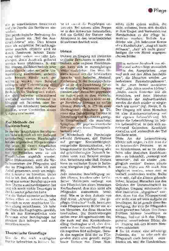 Vorschauseite 2: Arbeit mit Handschuhen in der Pflege