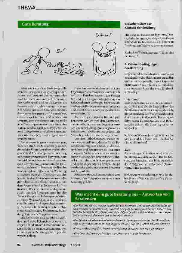 Vorschauseite 2: Gute Beratung ist doch ganz einfach, oder?