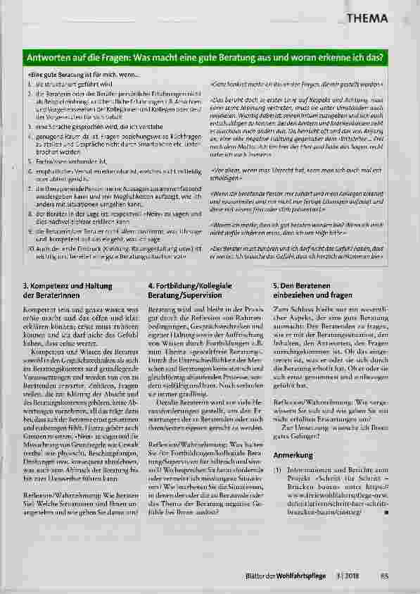Vorschauseite 3: Gute Beratung ist doch ganz einfach, oder?
