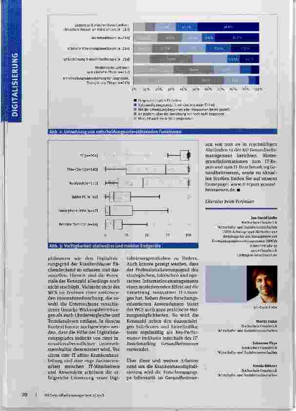 Vorschauseite 4: Wie digital sind die deutschen Krankenhäuser?