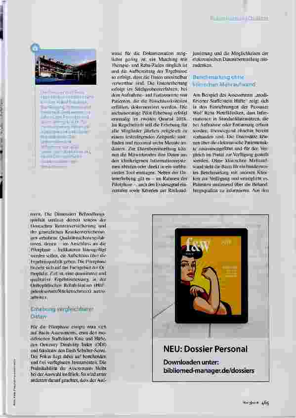 Vorschauseite 2: Pilotprojekt Transparenz