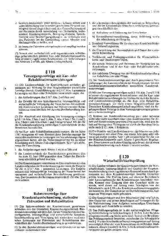 Vorschauseite 6: Gesundheitsreformgesetz (GRG): Auszüge aus dem Referentenentwurf und Einrichtungen