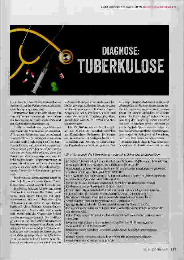 Vorschauseite 2: Öffentliche Medien und ihre Berichterstattung ein aktuelles Beispiel