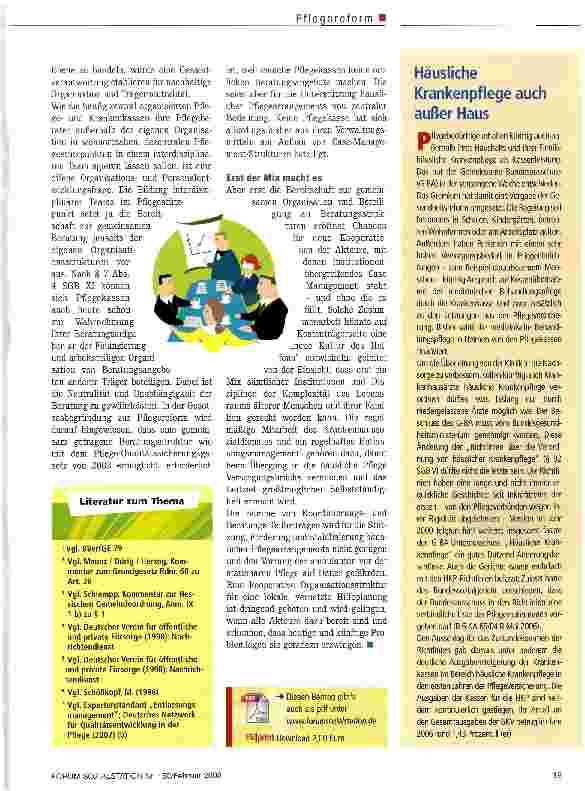 Vorschauseite 4: Case Management braucht Kooperation