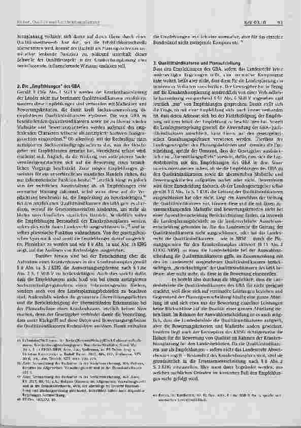 Vorschauseite 5: Qualität und Krankenhausplanung