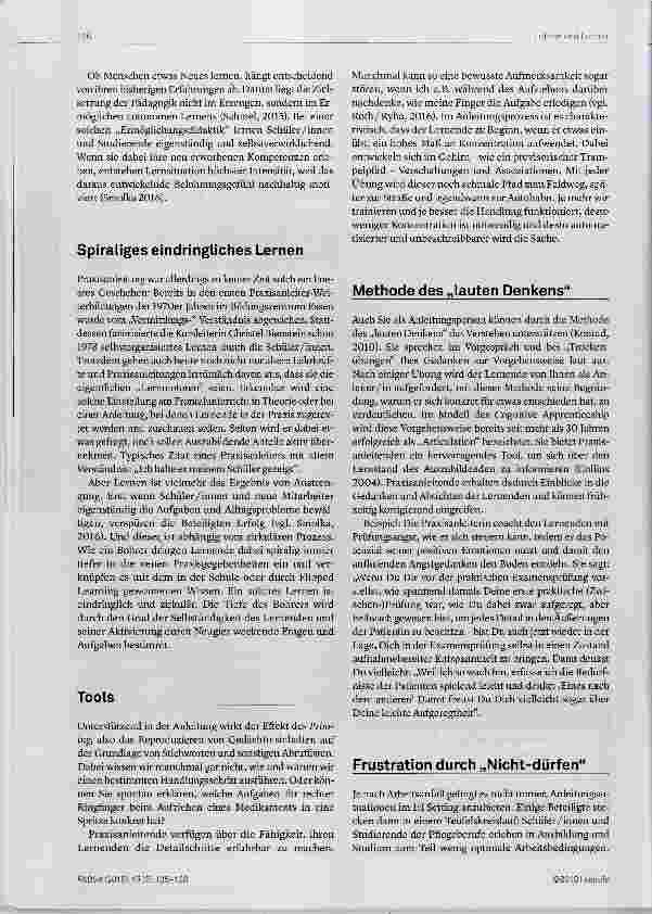 Vorschauseite 2: Die Erneuerung der Praxisanleitung