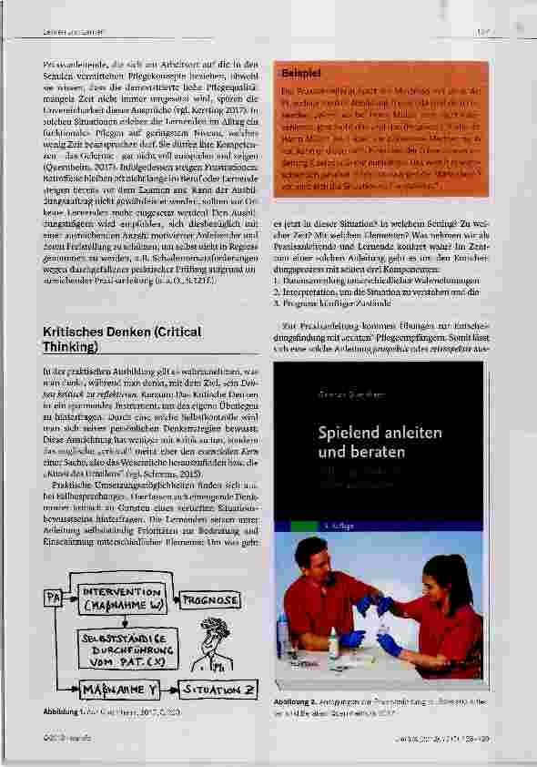 Vorschauseite 3: Die Erneuerung der Praxisanleitung