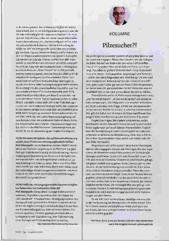 Vorschauseite 3: Digitalisierung allein ist kein Geschäftsmodell