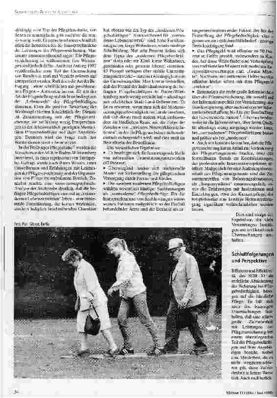 Vorschauseite 3: Effektivität und Effizienz durch das Recht der Pflegeversicherung