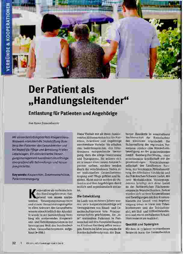 Vorschauseite 1: Der Patient als Handlungsleitender