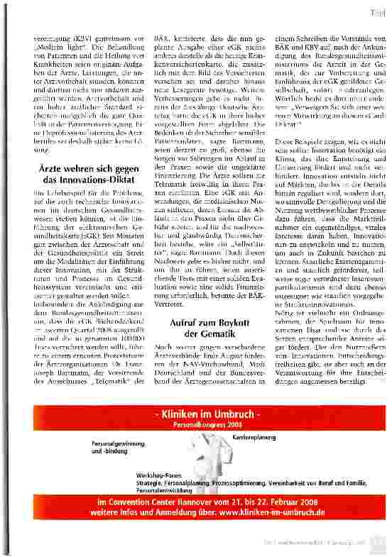 Vorschauseite 4: Furcht vor Veränderung