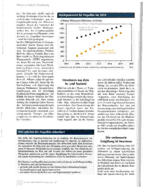 Vorschauseite 2: „Gesunde Proteine für kranke Lebern