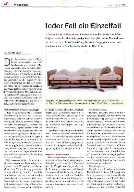 Vorschauseite 1: Jeder Fall ein Einzelfall