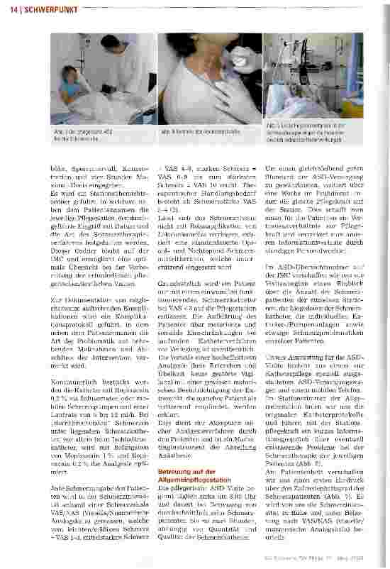 Vorschauseite 5: Der pflegebasierte Akutschmerzdienst